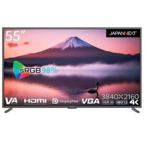 ジャパンネクスト JAPANNEXT JN-V5500UHDR-N 55型 4Kディスプレイ