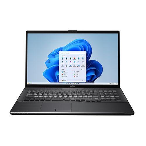 富士通 FUJITSU FMV LIFEBOOK NH77/H1 リファビッシュ 17.3型 Ryzen 7/8GB/512GB/Office ブライトブラック