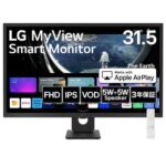 LGエレクトロニクス LG 32SR50F-B LG MyView Smart Monitor 31.5型フルHD ブラック webOS搭載ディスプレイ