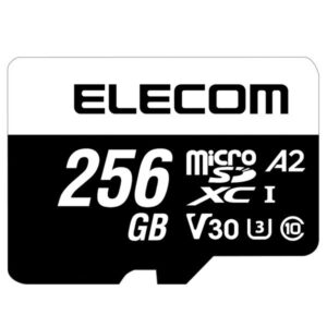 microSD カード 256GB Class10 UHS-I U3 V30 A2 4K microSDXC 読込最大95MB/s 【 Nintendo Switch / アクションカム / Vlogカメラ 等対応 】 防水 IPX7 MF-MS256GU13A2R